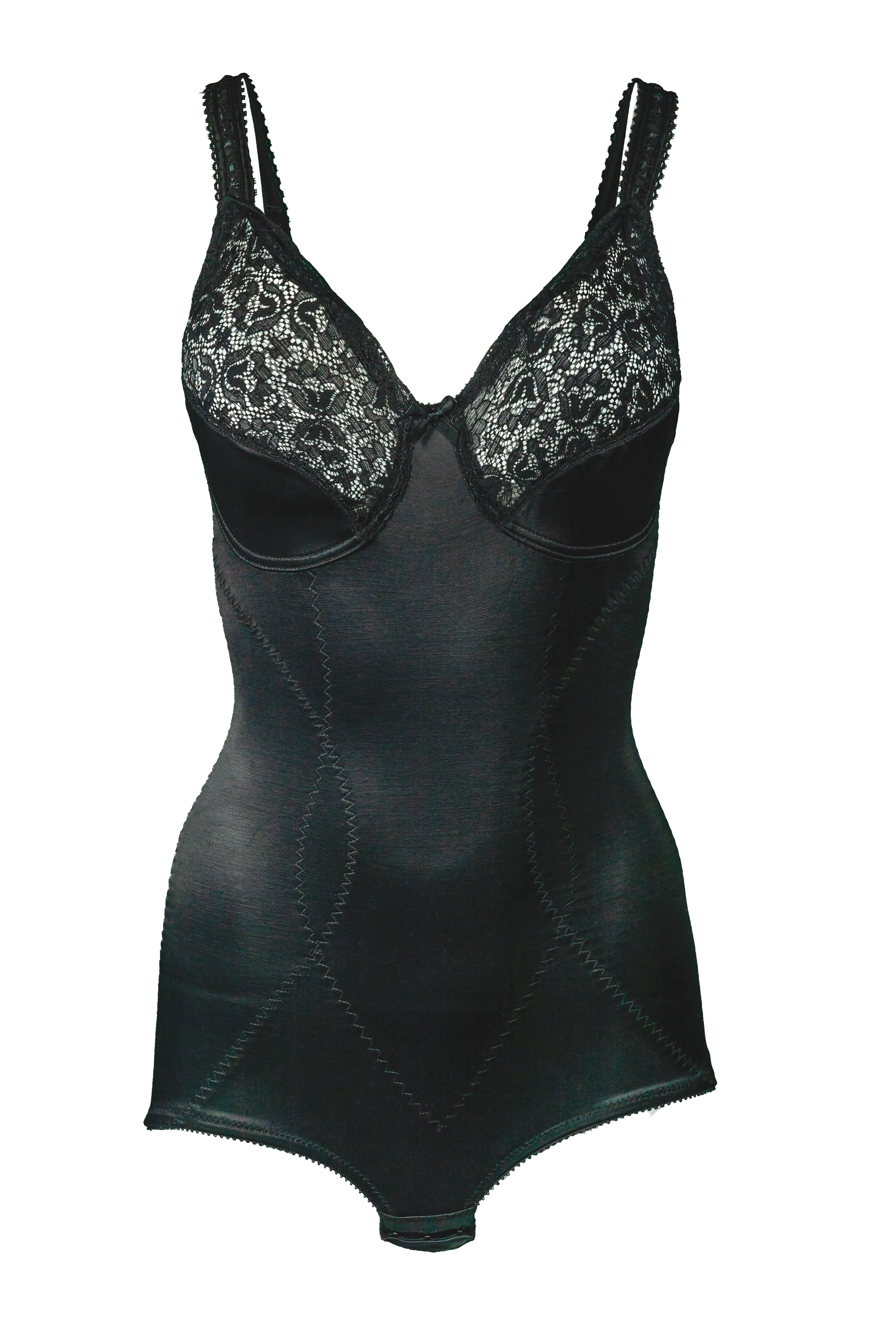 Style 8620 | Soft Cup Body Briefer - Black - Image 3