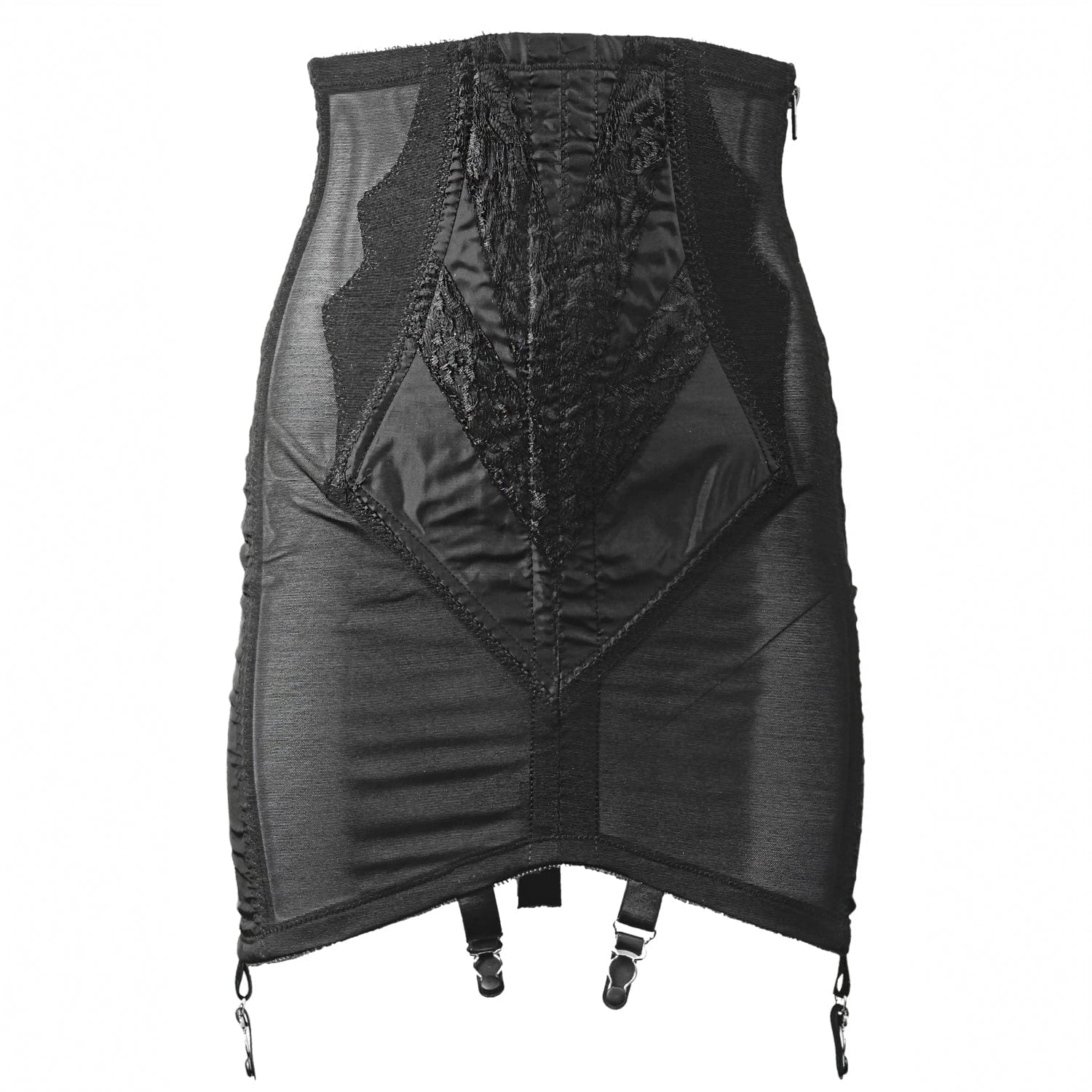 Style 1294 | High Waist Open Bottom Girdle | Extra Firm Shaping | Side Zipper + Hook Closure - Image 18