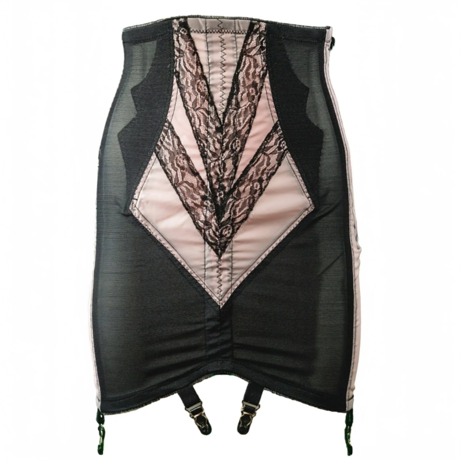 Style 1294 | High Waist Open Bottom Girdle | Extra Firm Shaping | Side Zipper + Hook Closure - Image 31