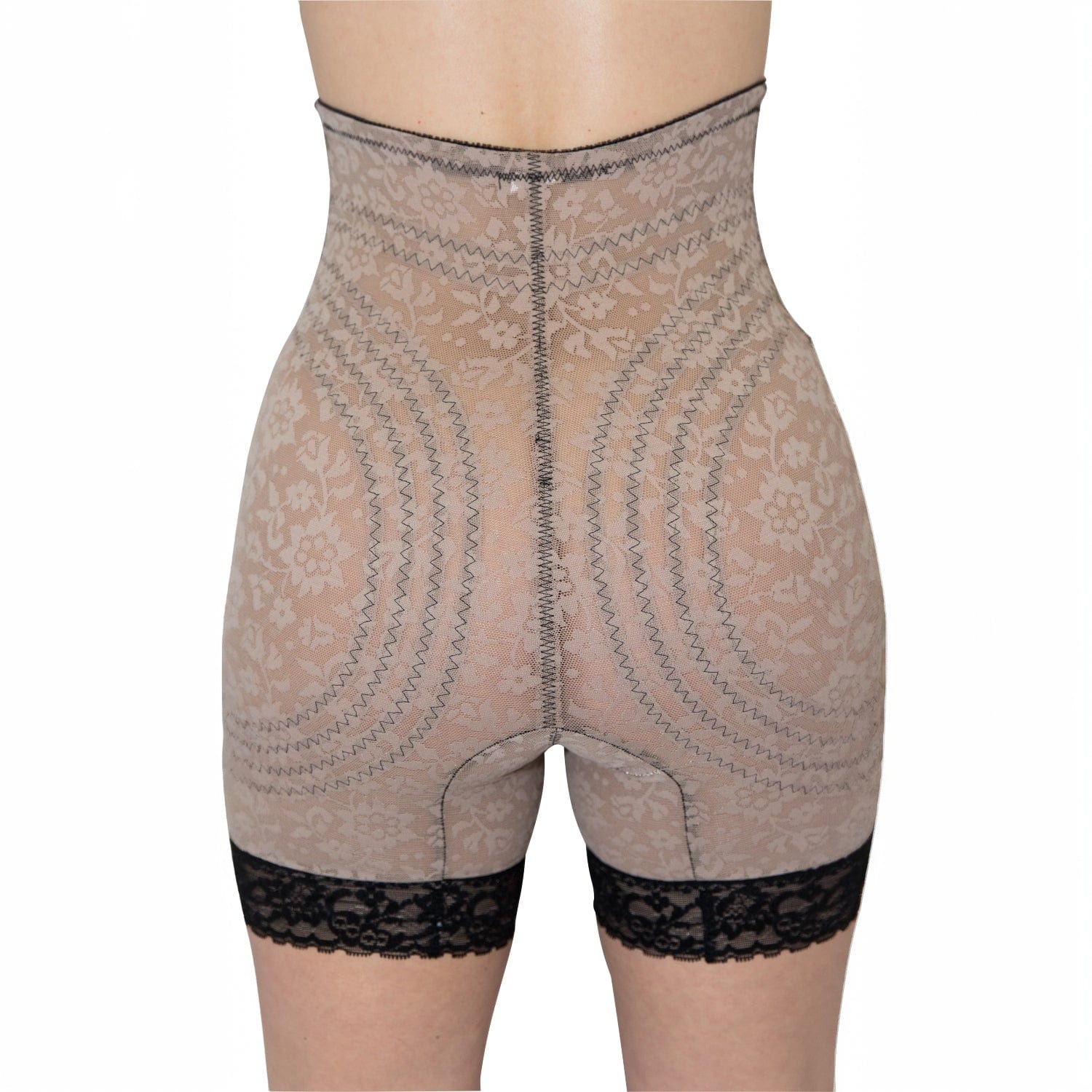 Style 6207 |  No Roll High Waist Lace Thigh Slimmer with Extra Firm Support - Image 41
