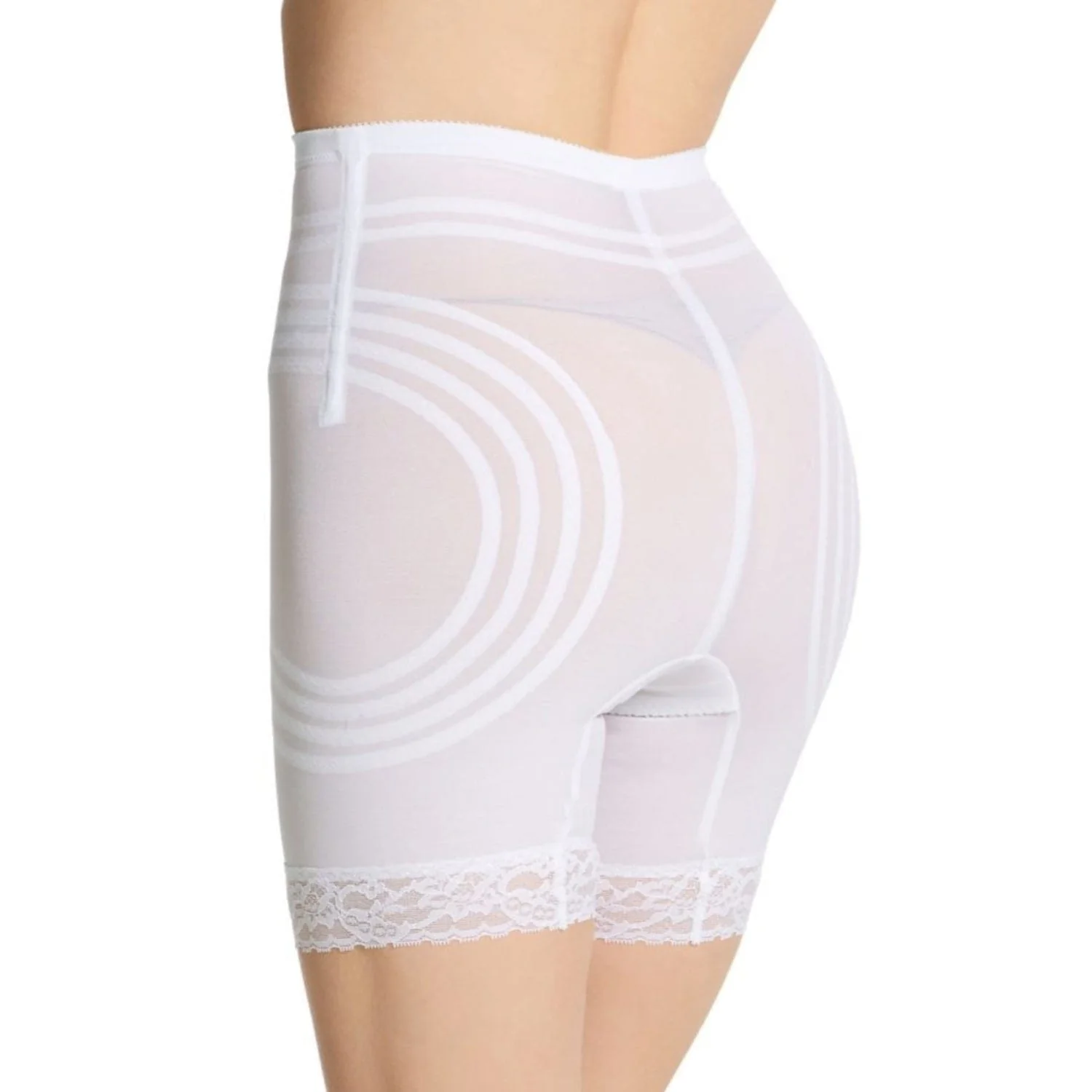 Style 6209 | Breathable High Waist Thigh Slimmer | No Roll Power Mesh Hourglass Shaper |  Firm to Extra Firm Support - Image 9