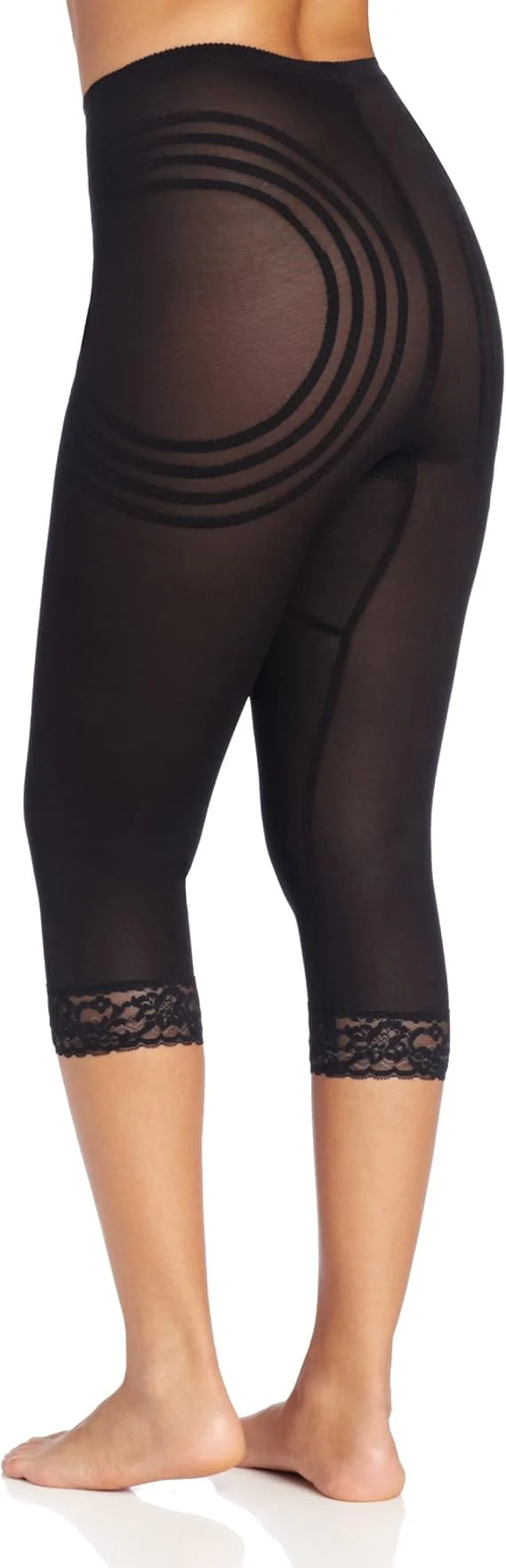 Style 6269 | Breathable Waistline Capri Pant Liner | Power Mesh Fabric | Firm to Extra Firm Support - Image 4