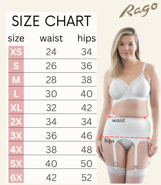 Style 72522 | Garter Belt | Six Metal Garters | Moderate Shaping & Tummy Control - Image 5