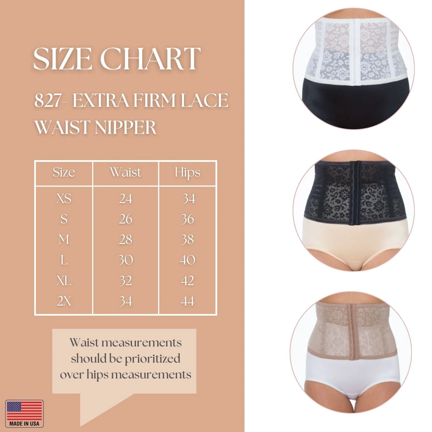 Style 827 | Waist Nipper - Image 15