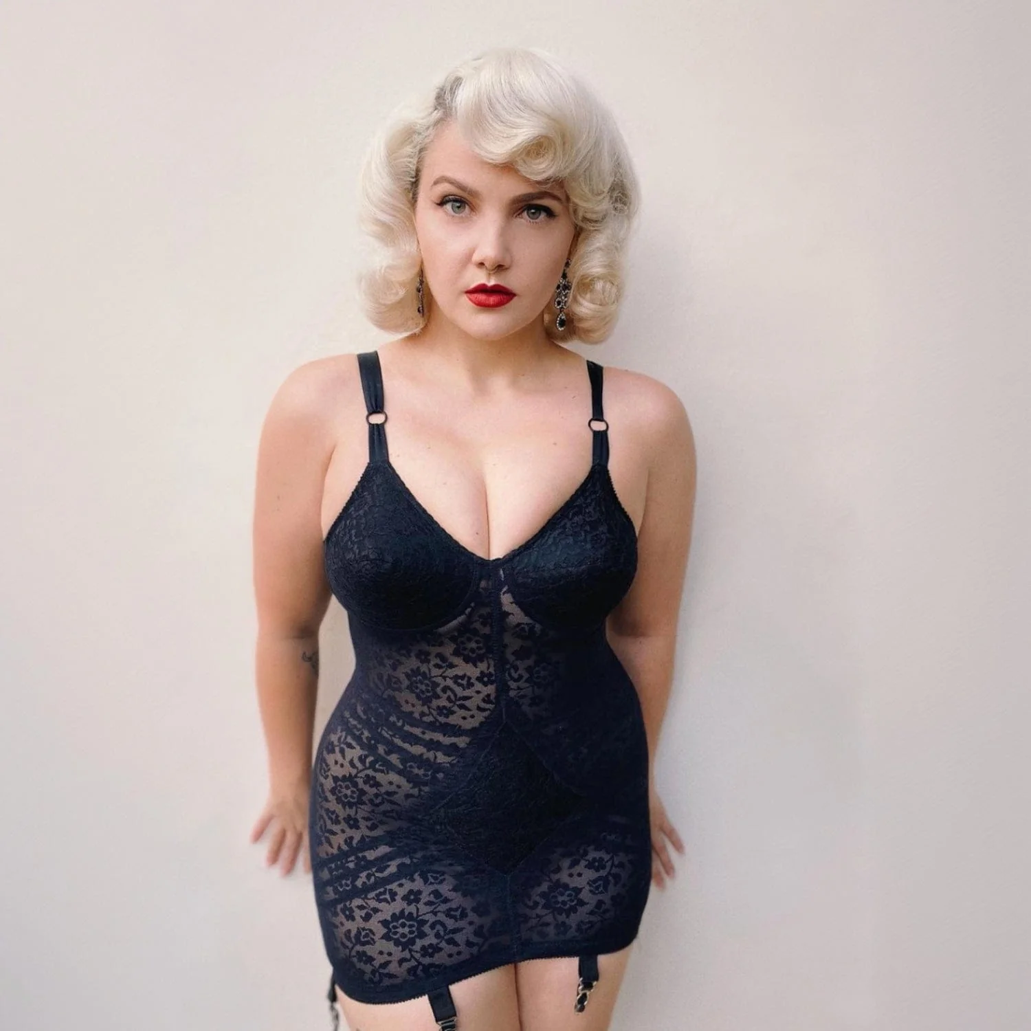 Style 9357 | Body Briefer Extra Firm Shaping  - Black - Image 4